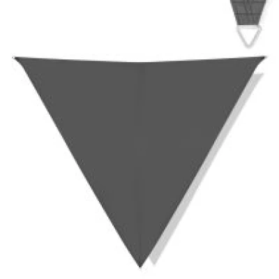 Shade Sail Triangle – Premium – ∆ 360 cm – Water resistant | Grey