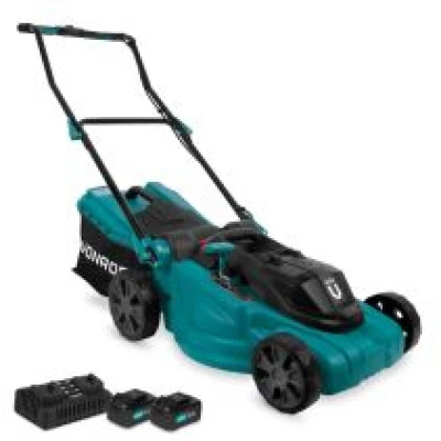Lawn mower 40V – 4.0Ah – 38cm –| Incl. 2 batteries and dual quick charger
