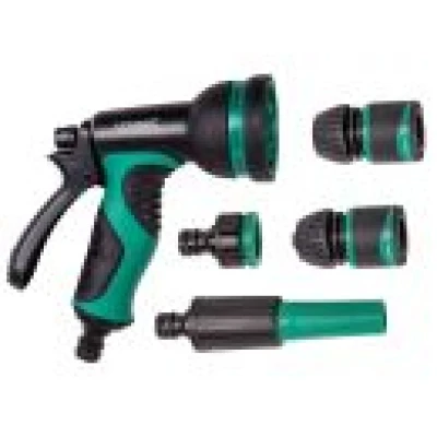 VONROC Spray gun and nozzle set | Incl. couplings and connectors