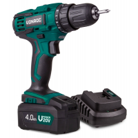 Cordless drill 20V set 4.0Ah 