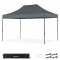 Carpa para fiestas 3 × 4,5 m – Carpa Premium Easy‑Up | Gris