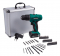 Taladro inalámbrico 12V | Incl. batería y 46 accesorios 