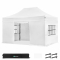 Carpa para fiestas – 3 × 4,5 m – Carpa Premium Easy‑Up | Set con paredes laterales – Blanco