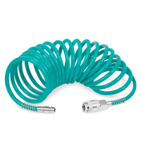 Coiled air hose 5m – 10 bar | Universal DIN/EURO/ORION
