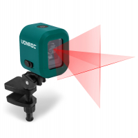 Battery cross line laser 4V Red | Self leveling - 10 meter range