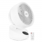 Ventilador de sobremesa - silencioso - blanco | Incl. mando a distancia