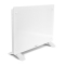 Calefactor eléctrico de lujo - Convector - Panel de vidrio - 1500W - Blanco | WIFI