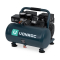 Compresor de aire silencioso - 57,5dB | 6 Lt - Sin aceite - 750W - Gris