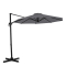 Sombrilla voladiza Bardolino 300cm - Sombrilla Premium | Gris