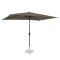 Sombrilla Rapallo 200x300cm - Sombrilla rectangular Premium | Taupe
