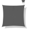 Toldo de sombra cuadrado - Premium - 360×360 cm - Resistente al agua | Gris