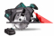 Sierra circular 20V - 150mm | Incl. batería 4.0Ah y cargador