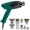 Pistola de aire caliente 2000W - 3 ajustes de calor | Incl. 8 boquillas