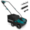 Escarificador / Aireador 1300W | Incl. caja de césped 35L