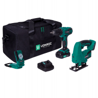 Tool set VPower 20V - 2.0Ah | Incl. 2 machines, battery and charger 