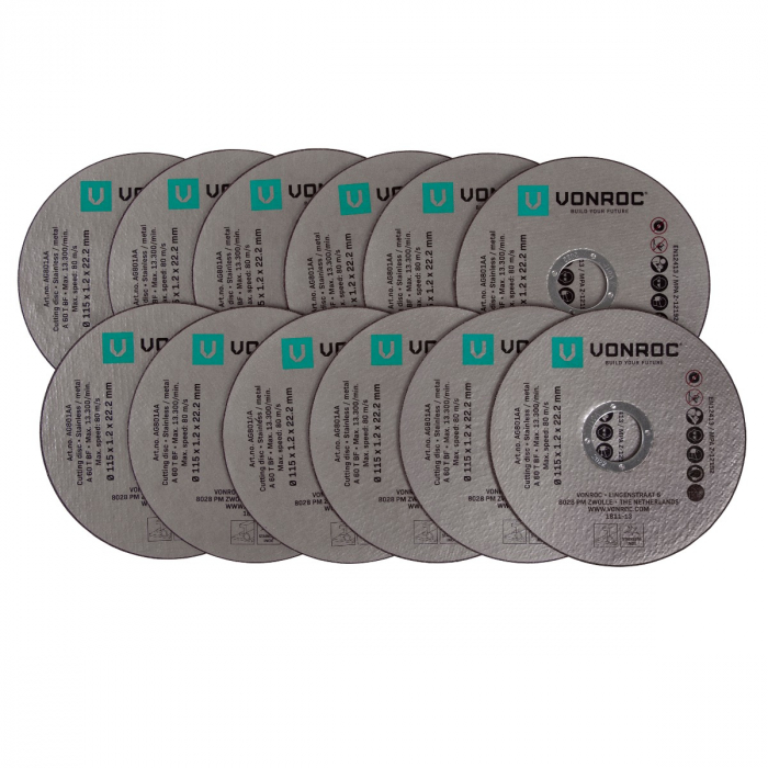 Discos de corte - 115mm | Incl. 12 piezas - Universal main product photo